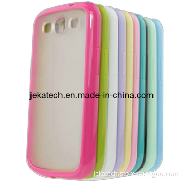 TPU Bumper Plastic Back Case for Samsung Galaxy S3